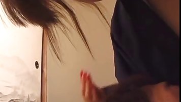 Maria Yuuki is having steamy sex with a horny man who is not her husband