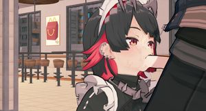 =Zenless Zone Zero= Ellen Joe x Wise: Risky Public Sex in McDonald's (4K)