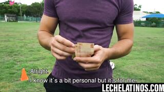 LecheLatinos.com - Jacked stud dante Drackis plays with my cock