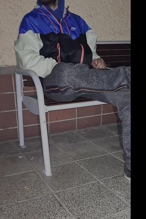 Waiting on Train on Station