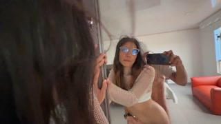 I fuck my best friend and it ends in cum facial