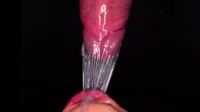 Extreme Close Up Putting A Condom On With Her Mouth And Full Blowjob