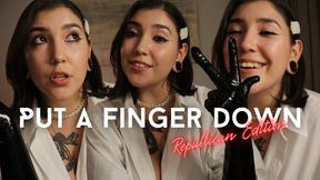 Put a Finger Down Conservative Edition by Devillish Goddess Ileana | Political Play FemdomPOV Findom