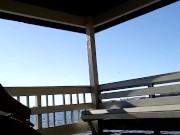 Thot fucked on pier
