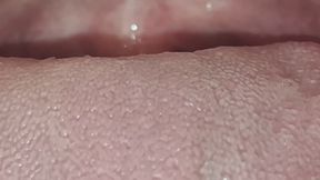 Uvula on Display: Full Focus Inside My Mouth