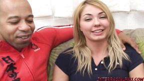 Inviting miss's blonde porn