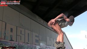 best enema video ever! public anal gaping enema 3000 twink - angle 1/3 part 2/3 - ass monkey