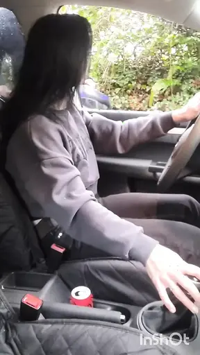 Public Agent: Stranded Biker Pick-up- Helped Him Warm up with Blowjob &mdash;  Car Sex and Squirting Orga