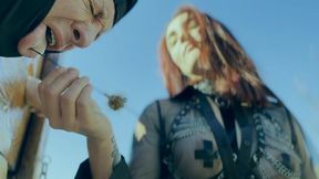 Extreme NEEDLE PLAY - french hungarian torment in the Castle