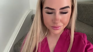 TikTok nurse flashes pussy