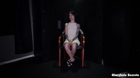 Gloryhole Secrets - Brunette Inked Babe Loves Deepthroating Cocks - Ray Ray