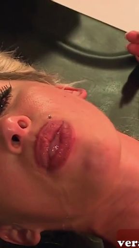 Must-share moment from "German blonde milf at fetish anal gangbang"