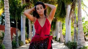 ”Adorable Latin Katherinne Sofia posed naked & showed her pretty body”