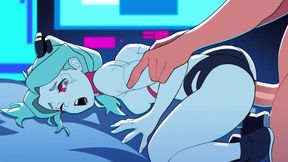 Cyberpunk Rebecca Gets Fucked And Facialed By David