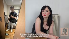 dick rating service: jerk006 needs an honest review of his face, body & dick (with subtitles) - dame olga 4k (736)