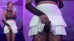 Sensual Dance with Sudden Erection and Cum During the Dance