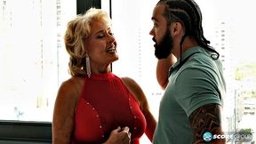 A 28-year-old fucks 76-year-old Desiree Eden