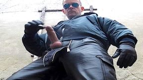 Leather Cop 14