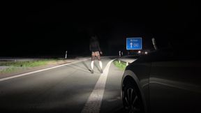 Short Show on the motorway