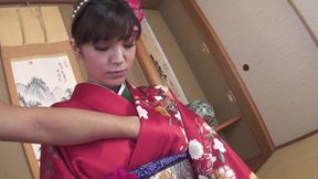 Japanese Suckers Scene- 1 Beautiful Busty Japanese Woman Kyouko Maki Enjoys Cumshot on Her Hairy Pussy