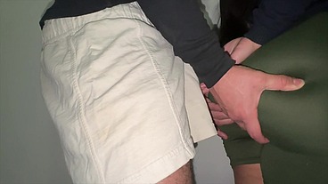 Girl Grabs Stranger's Dick and They Get Really Turned on