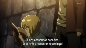 Shingeki No Kyojin Anime Cutie Rides Dick Hard For Sweet Sperm Release