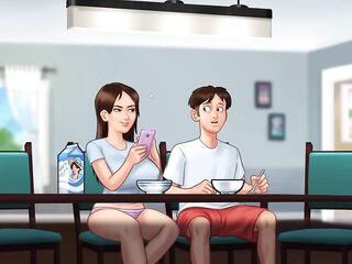 Breakfast Table Hardcore Cunt Pounding from Large Jock - Gameplay