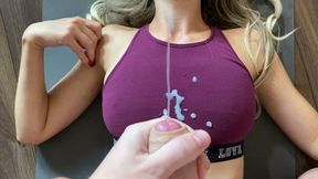 Yoga instructor gets railed while doing poses