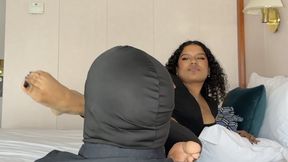 Goddess LunaLaw - KIcking Your Face With My Pretty Ebony Feet (HD 1080p mp4)