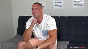 Muscle Jock Can't Get Hard At Audition