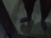 Masturbation in mirror