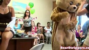 Wild birthday gangbang with my slutty girlfriend