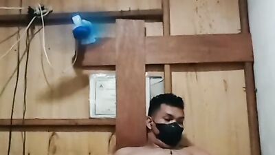 Creampinoy01, the stunning Asian babe, gives a hot solo handjob to a straight guy