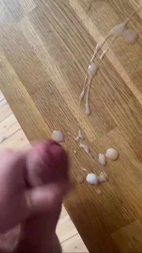 Thomas Renneberg - Power Cumming, Big hard cock  and huge cum load