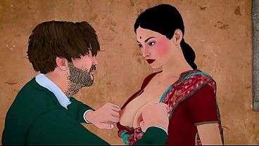 Lonely indian Desi Bhabhi Satisfies Her Pussy Hunger With Landlord'_s Thick Dick Hindi Urdu