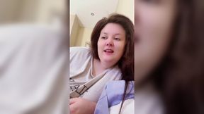 Blacked-out BBW MILF ravishes submissive viewer in raw &mdash;  sloppy hardcore mattress debauchery