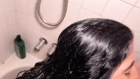 Slurping golden showers and blasting loads under the warm, wet tiles on this steamy escapade.