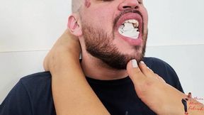 Foot gagging, part 3, by Morgana and Slave, FULL HD