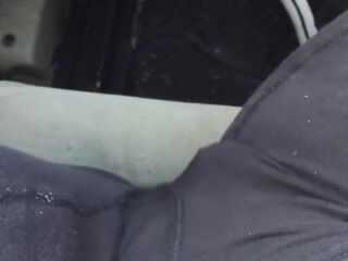 Cumming in my car after work