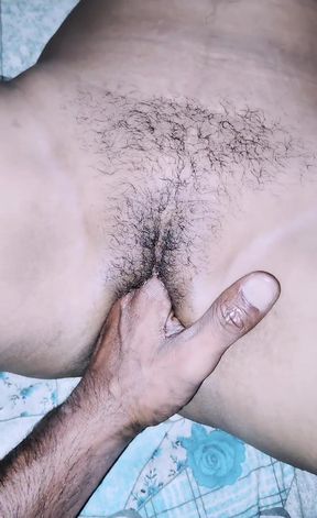 Pooja Put Her Hand in Wife's Pussy and Inserted Cucumber, Pussy and Ass Exploded