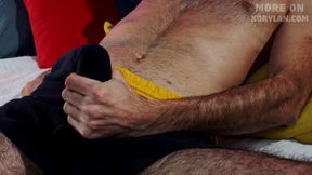 So Horny He Humps His Underwear Then Gets Drenched In A Gigantic Cumshot