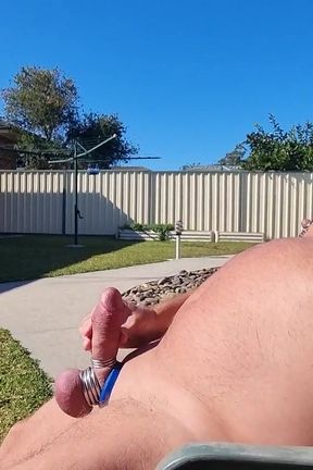 Piss on Myself in the Back Yard