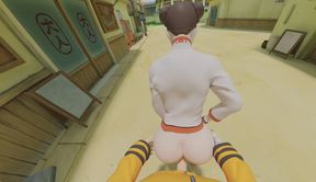 Naruto 3D - Tenten - Welcome To Konoha  360° ULTRA HAD RAY TRACED. (A XXX Parody)