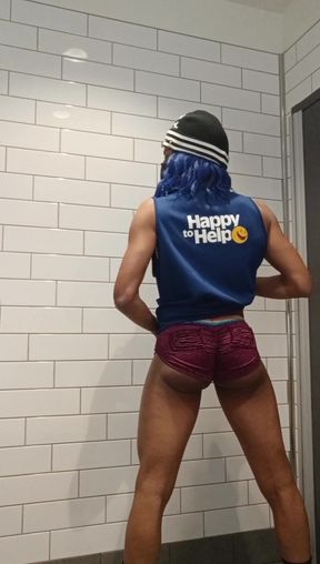 Slutty Walmart Bubble Booty Femboy Cumshot