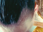 outdoor smoking in a jacket