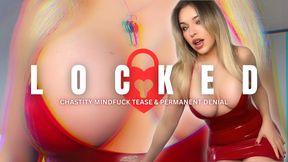 LOCKED - Chastity Mindmelt Tease and Permanent Denial
