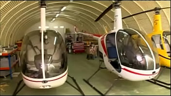 Diana Gold Gets Her Tight Asshole POV Drilled in a Helicopter Hanger