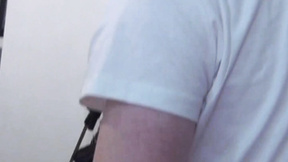 Ginger chick gives oral to fake producers fat prick