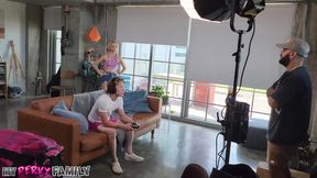 Mypervyfamily - Behind the Scenes with Jojo Austin & Parker Sims
