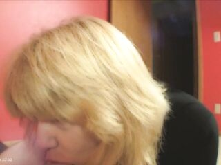 MILF Anal Creampie: Friend records me fucking her mouth pussy and butt.